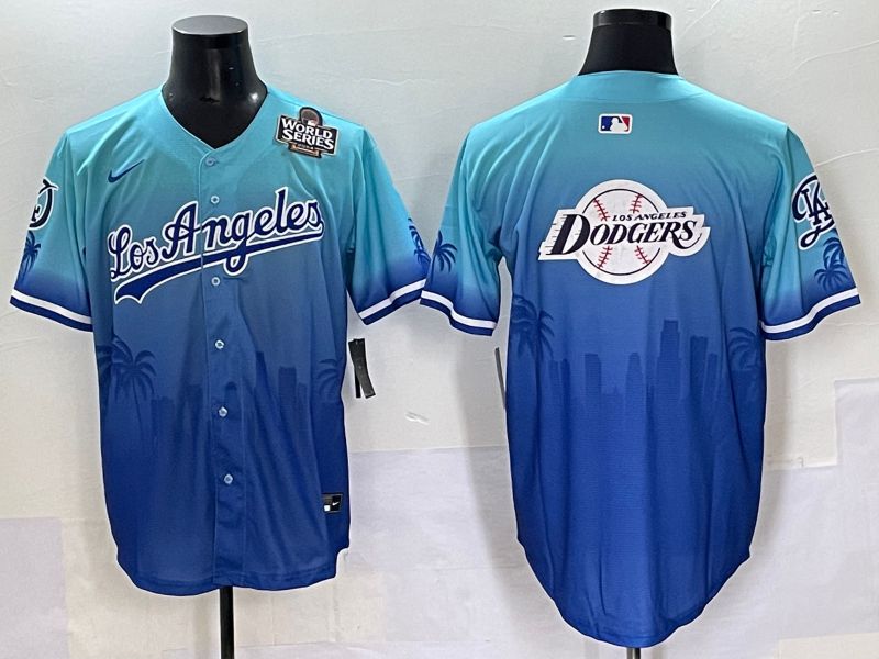 Men 2025 Los Angeles Dodgers Blank Blue Game Nike MLB Jersey style 62620->chicago cubs->MLB Jersey